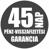 Pénz-visszafizetési garancia 45 napig