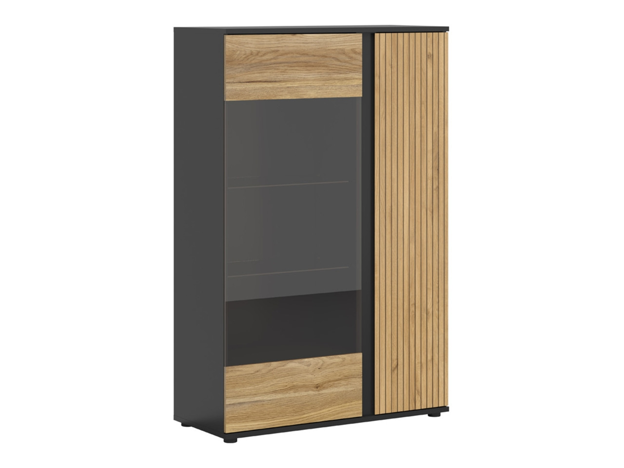 BAL-Luen REG1W1D alacsony polcos vitrin