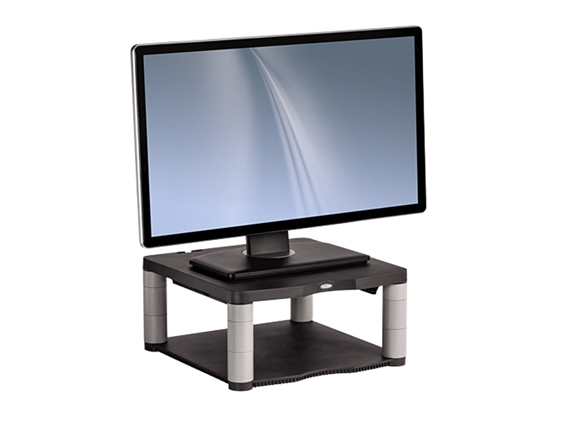 COR-FELLOWES Premium grafitszürke monitorállvány