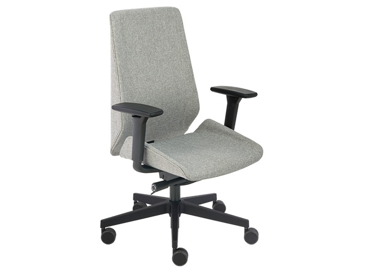 GRO-Moon Black karfás irodai forgószék