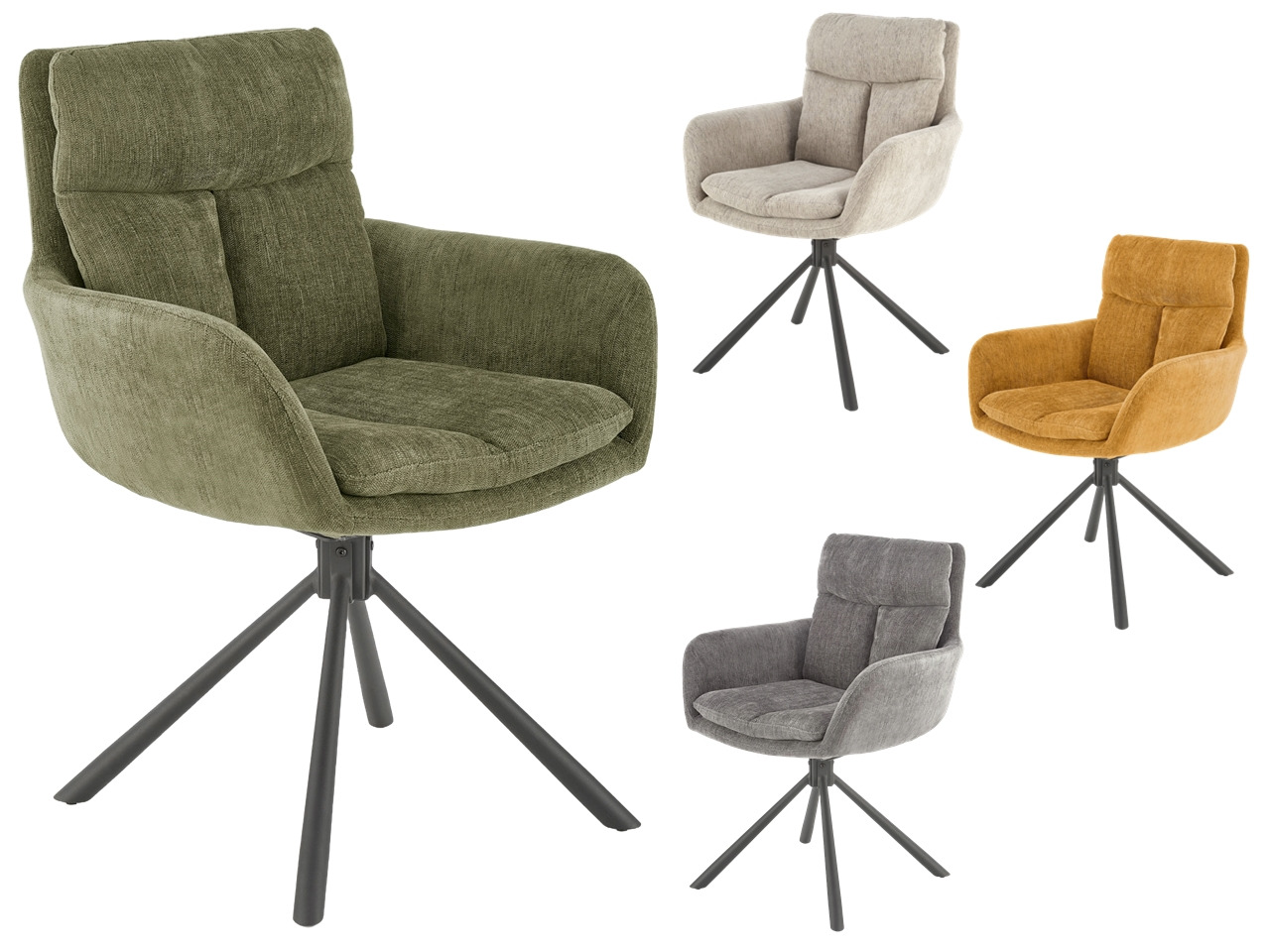 HAL-K495 modern fémvázas fotel