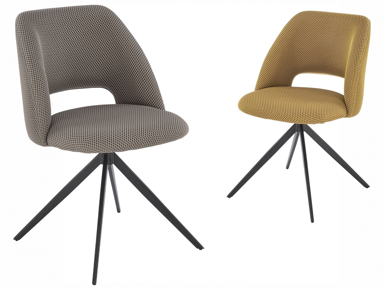 HAL-K546 modern étkezőszék mesh kárpitozással
