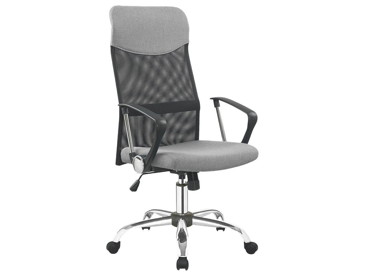 HAL-Vire2 modern karfás irodai forgószék, textil kárpitozással