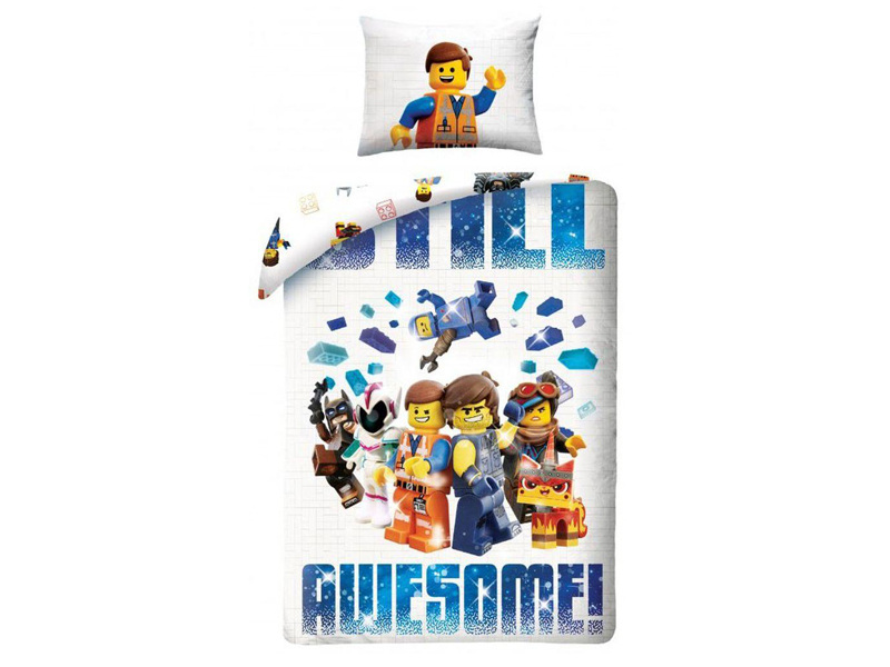 HTX-LM-2013BL ágyneműhuzat Lego mintával