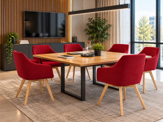 ANT-Wind wood favázas szék szövet kárpitozással 2