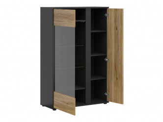 BAL-Luen REG1W1D alacsony polcos vitrin 3