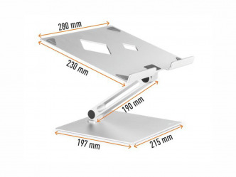 COR-Durable Rise laptop állvány (DB505023) 2