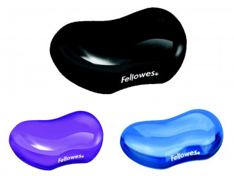 COR-Fellowes Crystal Gel géltöltésű mini csuklótámasz egérhez
