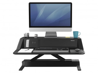 COR-FELLOWES Lotus DX Ülő/álló munkaállomás, fekete (IFW80810) 2