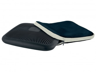 COR-LEITZ Ergo ergonómiai ülőpárna szövetborítással, sötétszürke (E65400089) 3