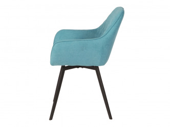 FOR-Haken modern étkezőszék, kék 2