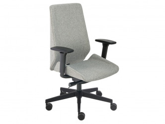 GRO-Moon Black karfás irodai forgószék