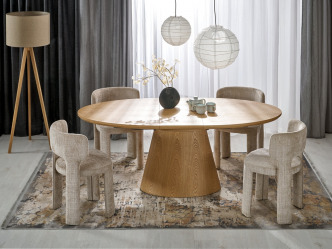HAL-Calypso modern bővíthető étkezőasztal (200 cm) 3