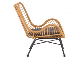 HAL-Ikaro rattan hatású fotel 2