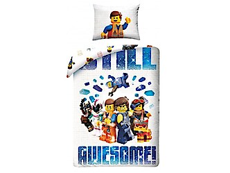 HTX-LM-2013BL ágyneműhuzat Lego mintával