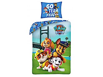 HTX-P-410BL ágyneműhuzat Paw Patrol mintával