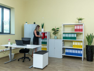 MET-Light 800-MINI fém irattároló szekrény irodába 3