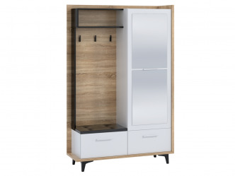 NAP-Box 05 modern előszoba bútor tükörrel