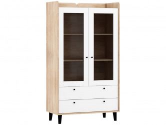 NAP-Dolce 26 polcos vitrin 2 fiókkal