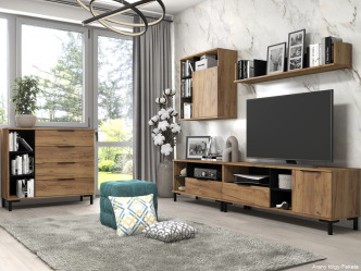 NAP-Fresh-04 komód polcokkal és 4 fiókkal 2