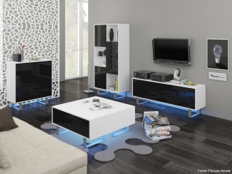 NAP-King 06 modern polcos szekrény 3