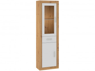 NAP-Verin 14 1DSW modern vitrines szekrény