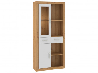 NAP-Verin 15 1DSWO modern vitrines szekrény