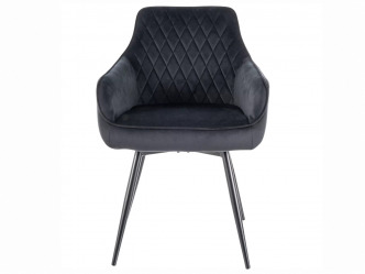 SIG-Marlo Velvet modern fémvázas fotel 2