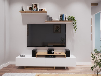 TEM-Milona modern nappali fal 3