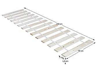 TEM-Plaza léces ágyrács (90x200) 2
