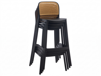 TEM-Ravid TYP 3 modern rakásolható bárszék 3