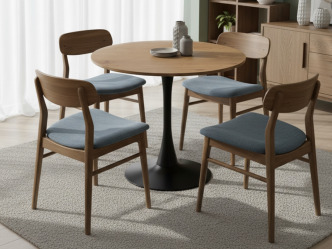 TEM-Reventon NEW modern étkezőasztal (80 cm) 3
