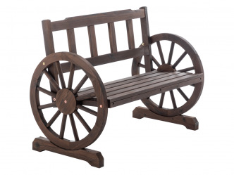 TEM-Saba TYP 1 fenyő kerti pad (104 cm)