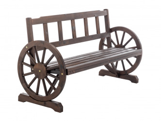 TEM-Saba TYP 2 fenyő kerti pad (142 cm)