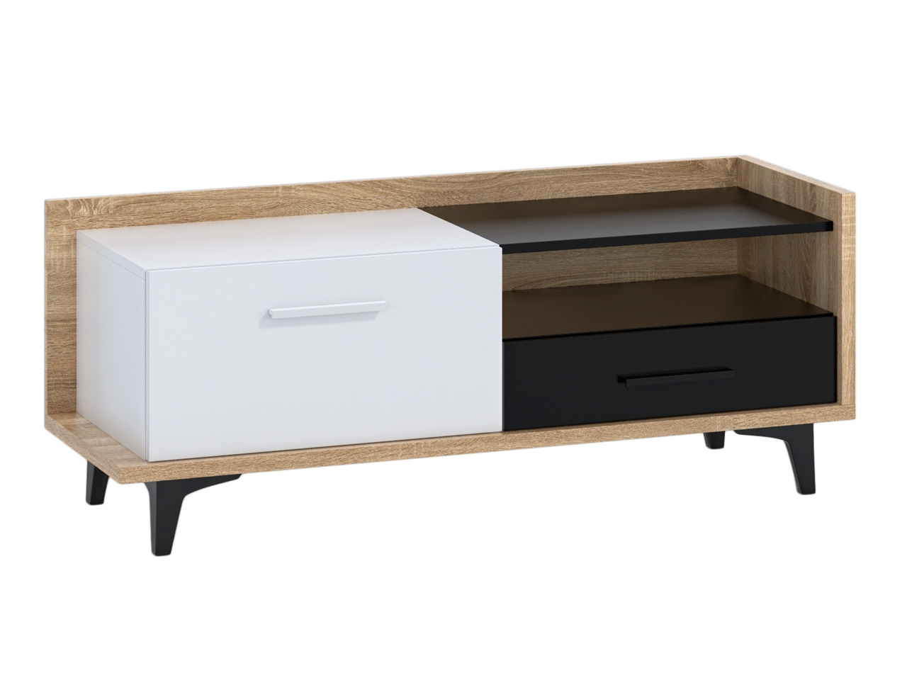 NAP-Box 08 modern TV-asztal fiókkal 125 cm