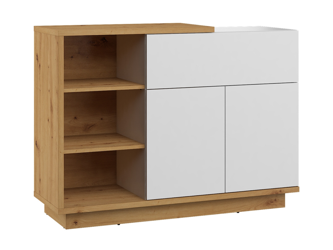 NAP-Hybrid 06 modern polcos komód fiókkal